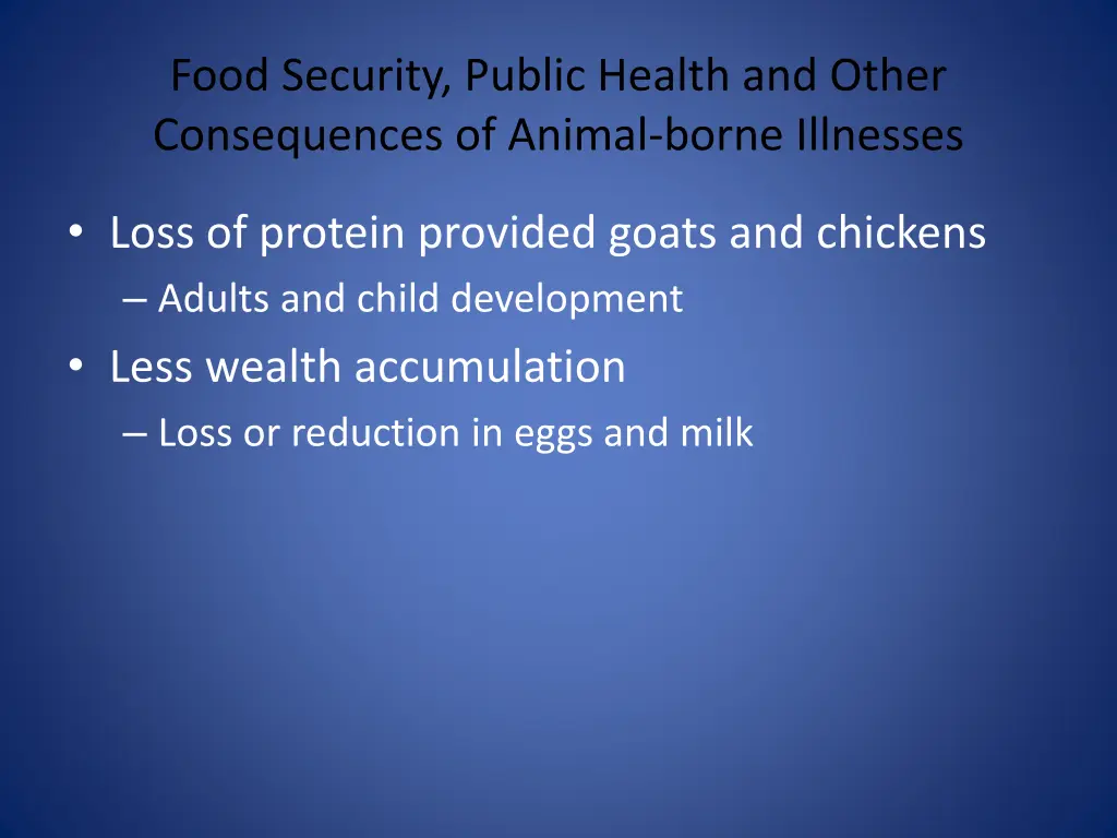 food security public health and other 6