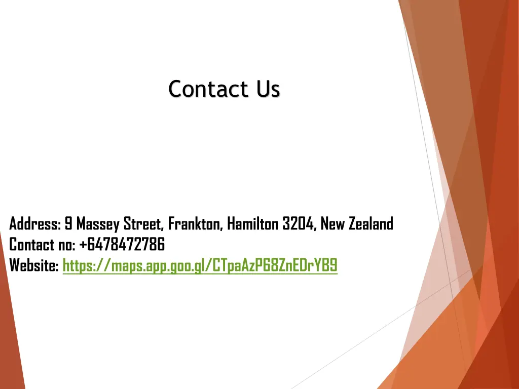 contact us