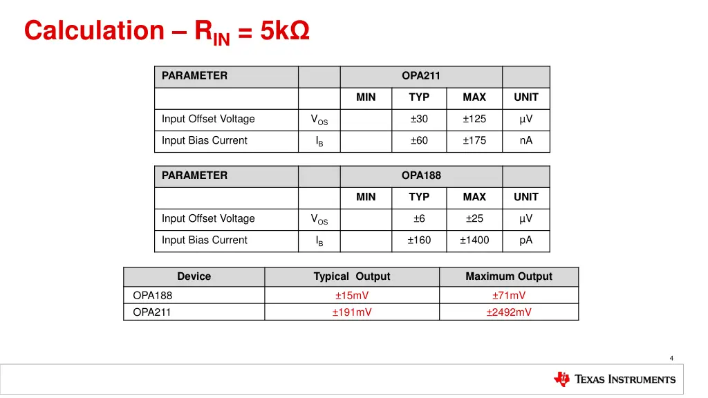 calculation r in 5k