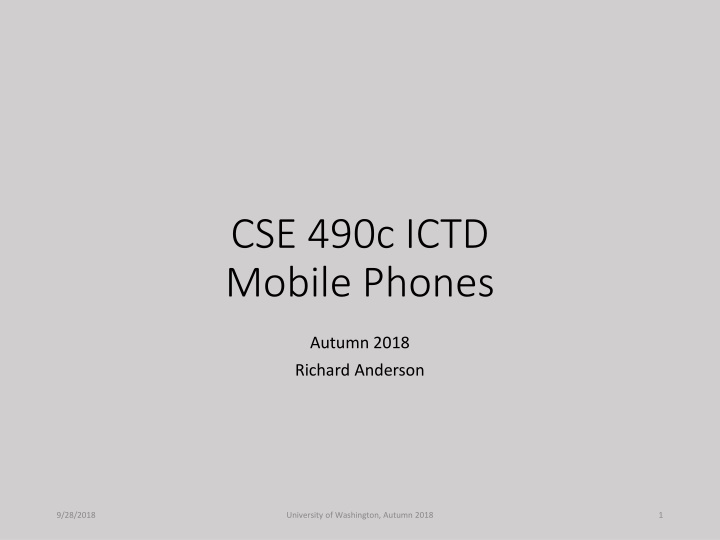 cse 490c ictd mobile phones