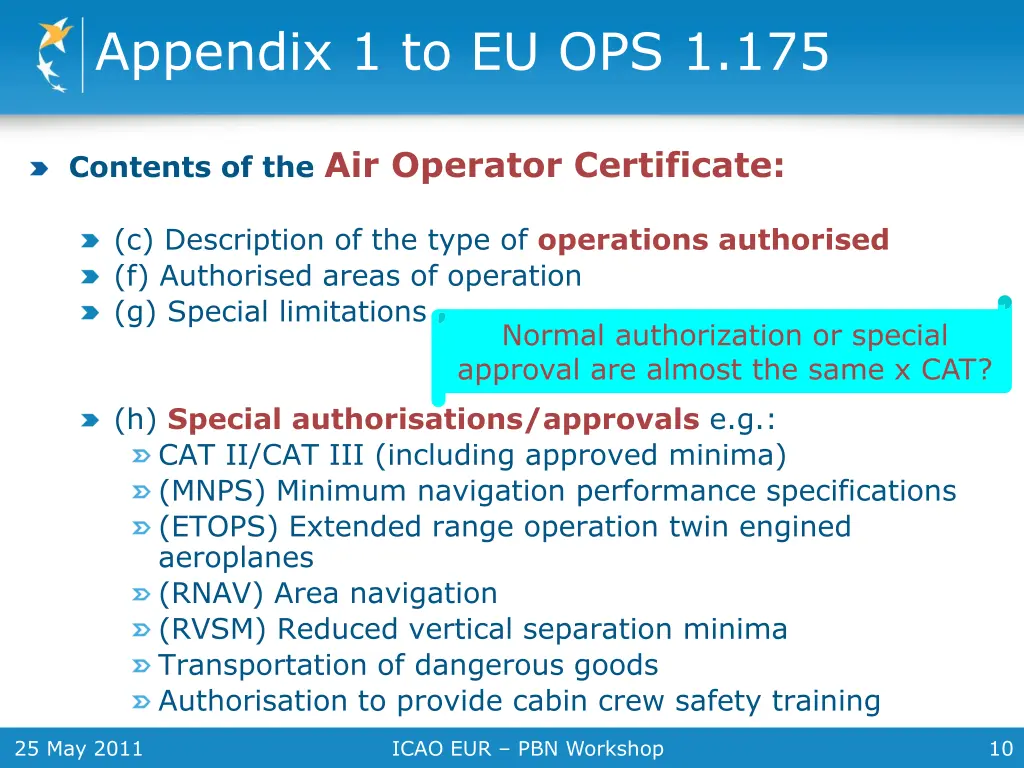 appendix 1 to eu ops 1 175