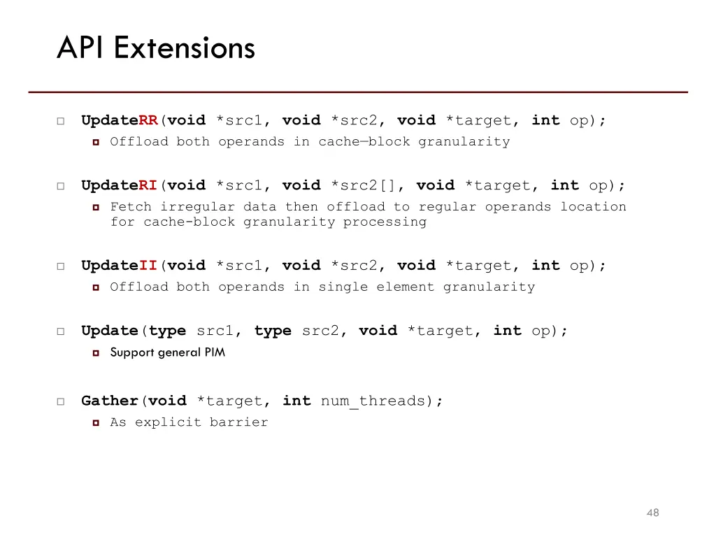 api extensions