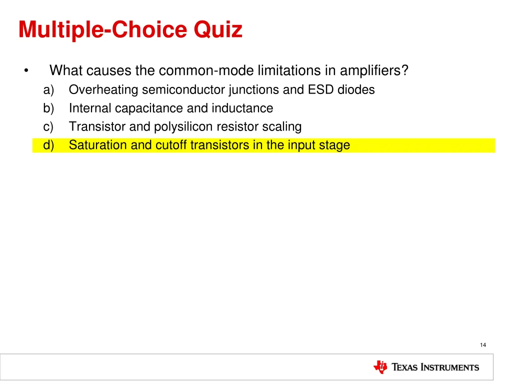 multiple choice quiz 3