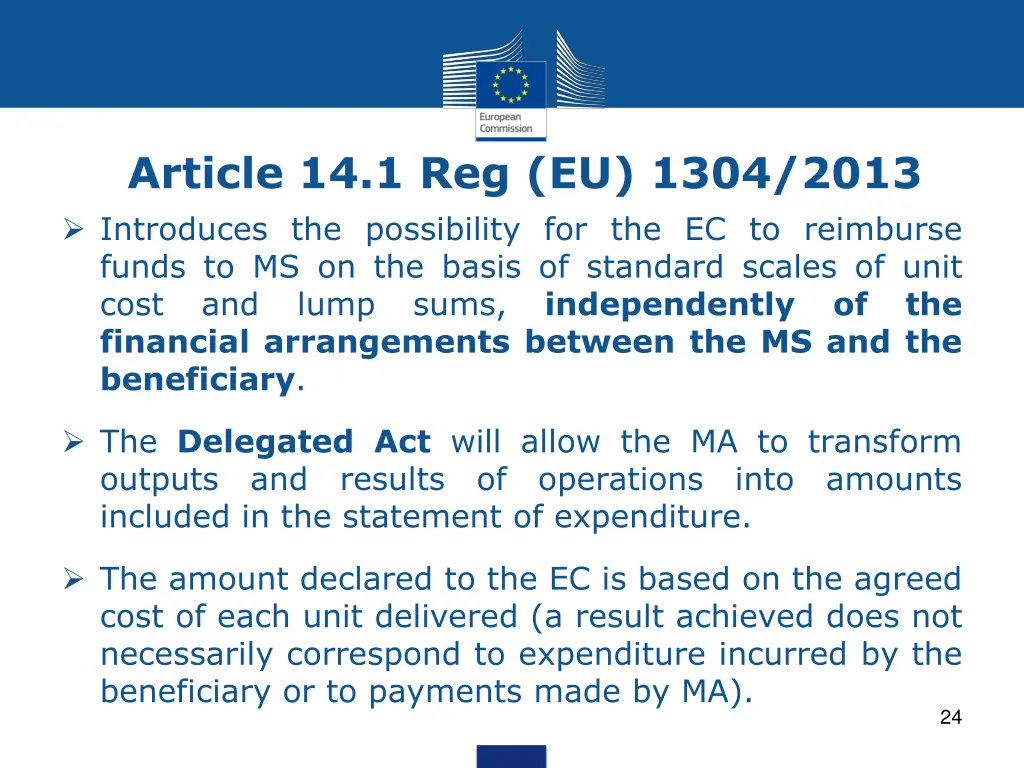 article 14 1 reg eu 1304 2013 introduces