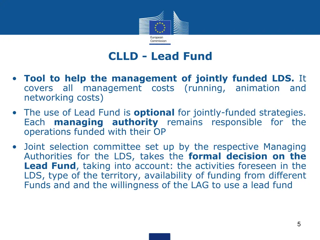 clld lead fund