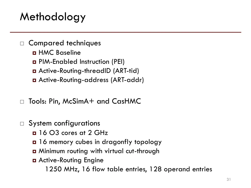 methodology