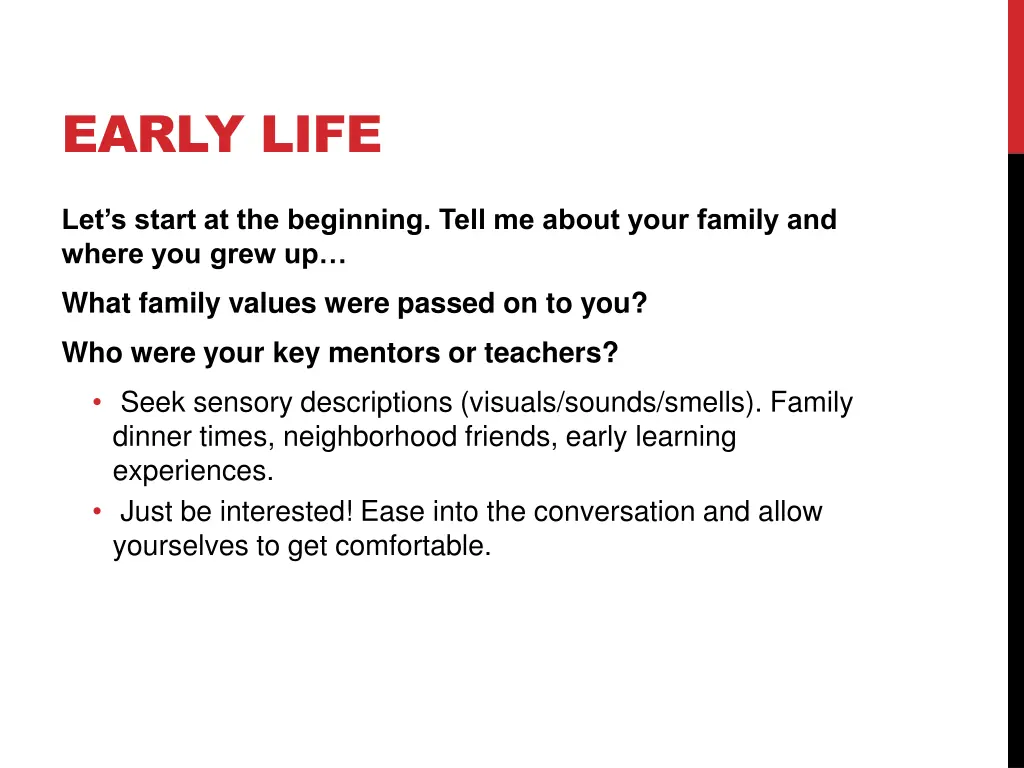 early life 1