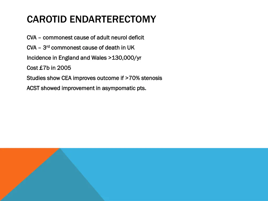 carotid endarterectomy 1