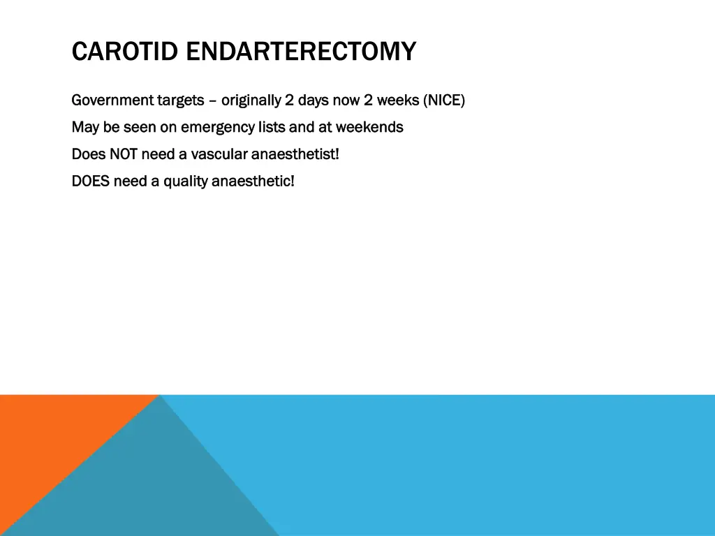 carotid endarterectomy