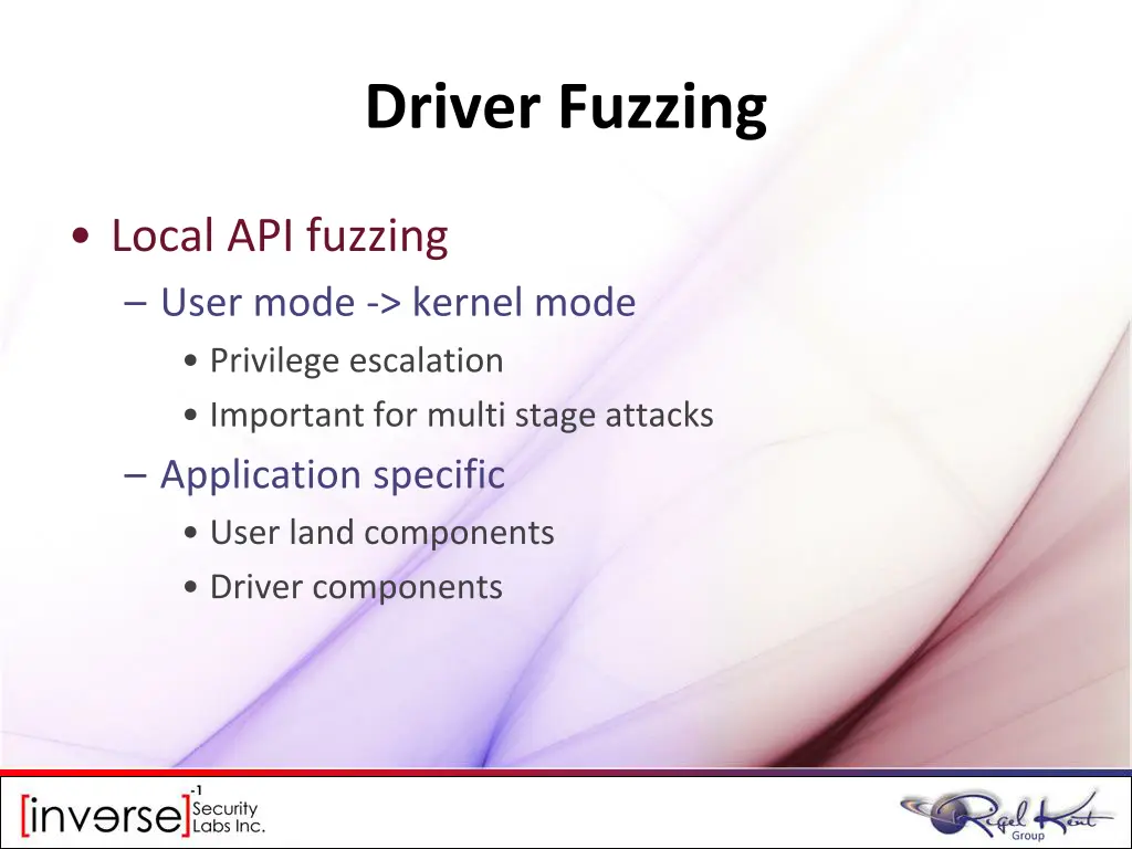 driver fuzzing 1