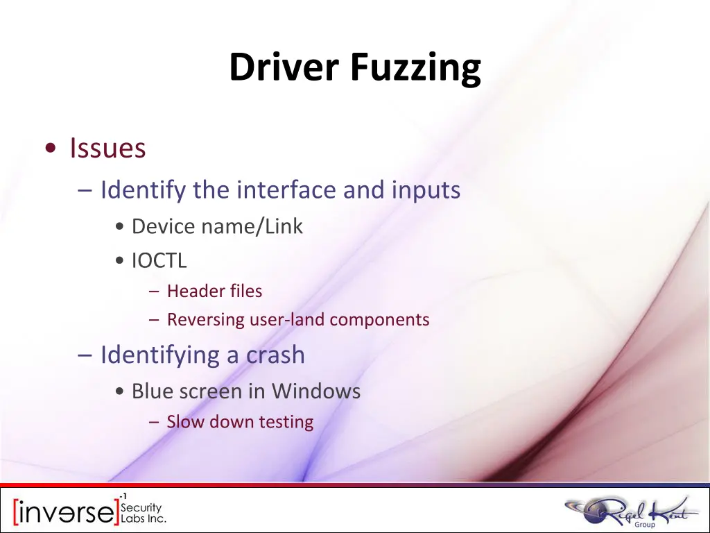 driver fuzzing 2