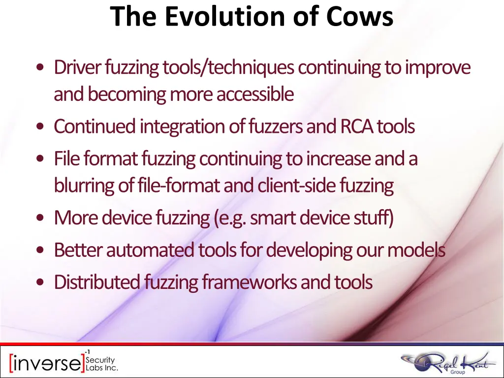 the evolution of cows