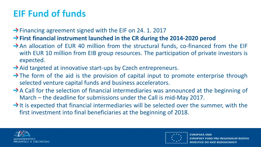 eif fund of funds