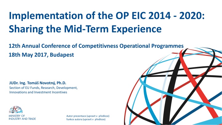 implementation of the op eic 2014 2020 sharing