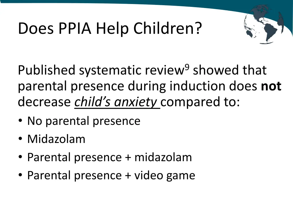 does ppia help children