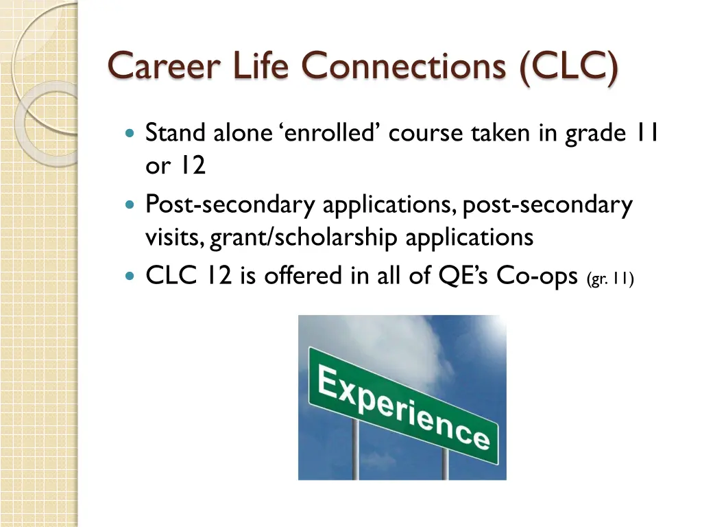 career life connections clc