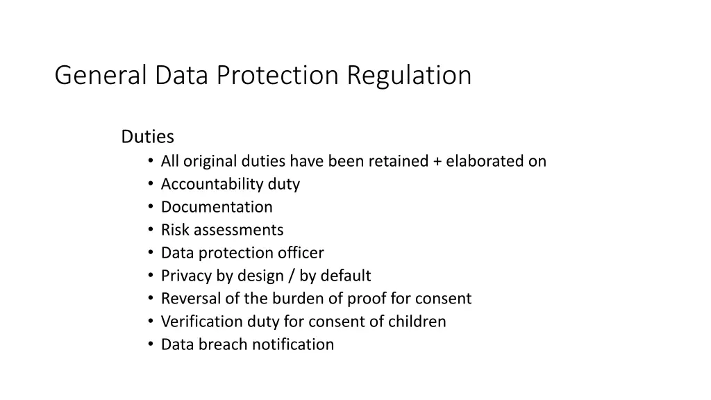 general data protection regulation 1