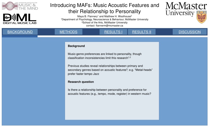 introducing mafs music acoustic features