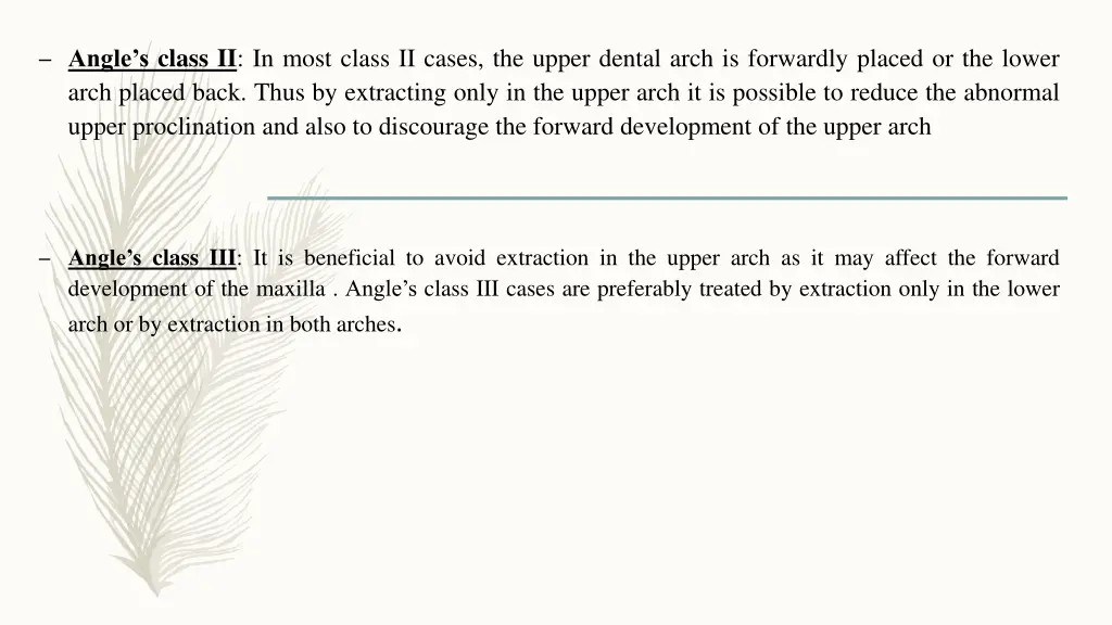 angle s class ii in most class ii cases the upper