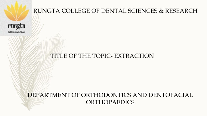 rungta college of dental sciences research