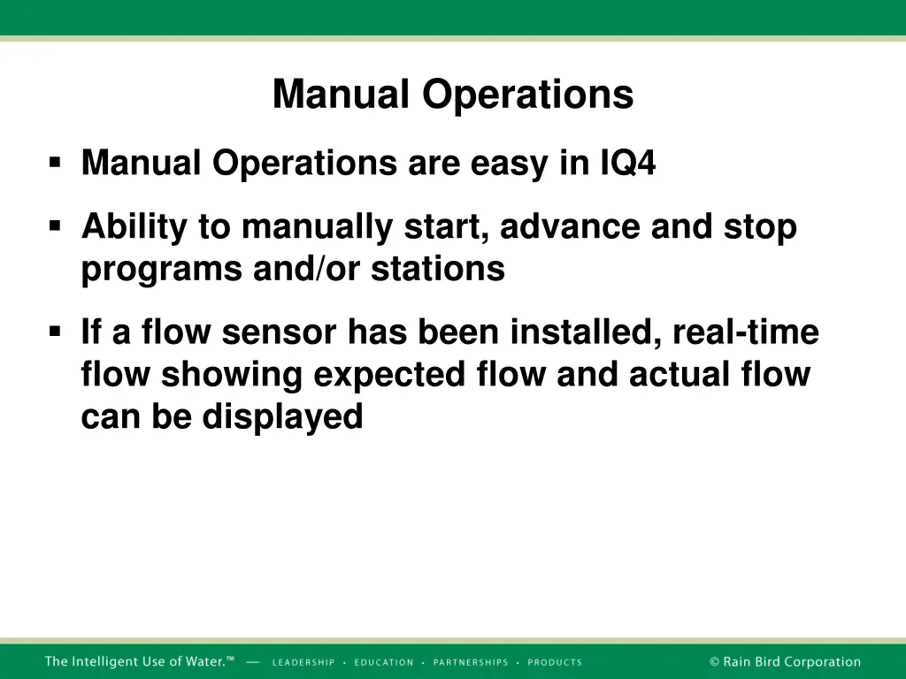 manual operations 1