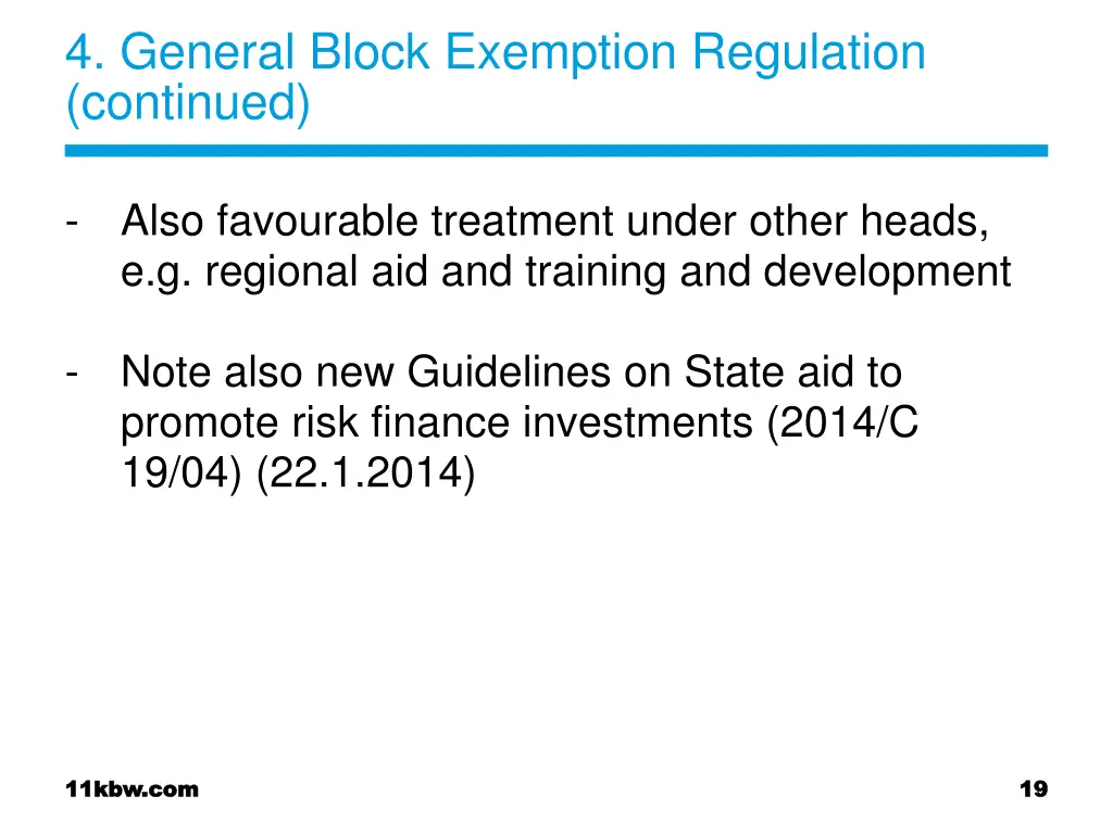 4 general block exemption regulation continued 4