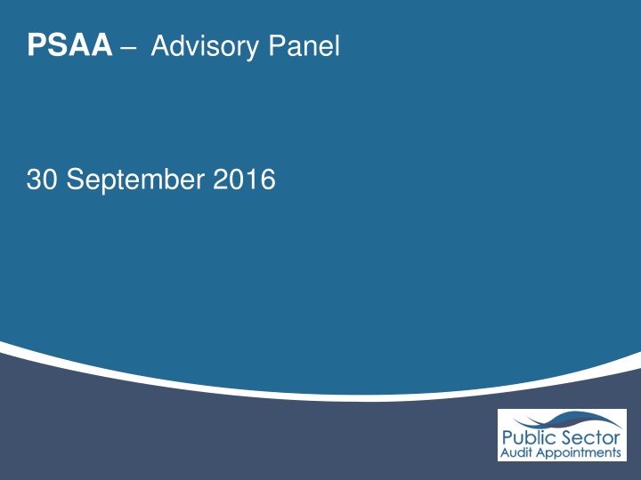 psaa advisory panel