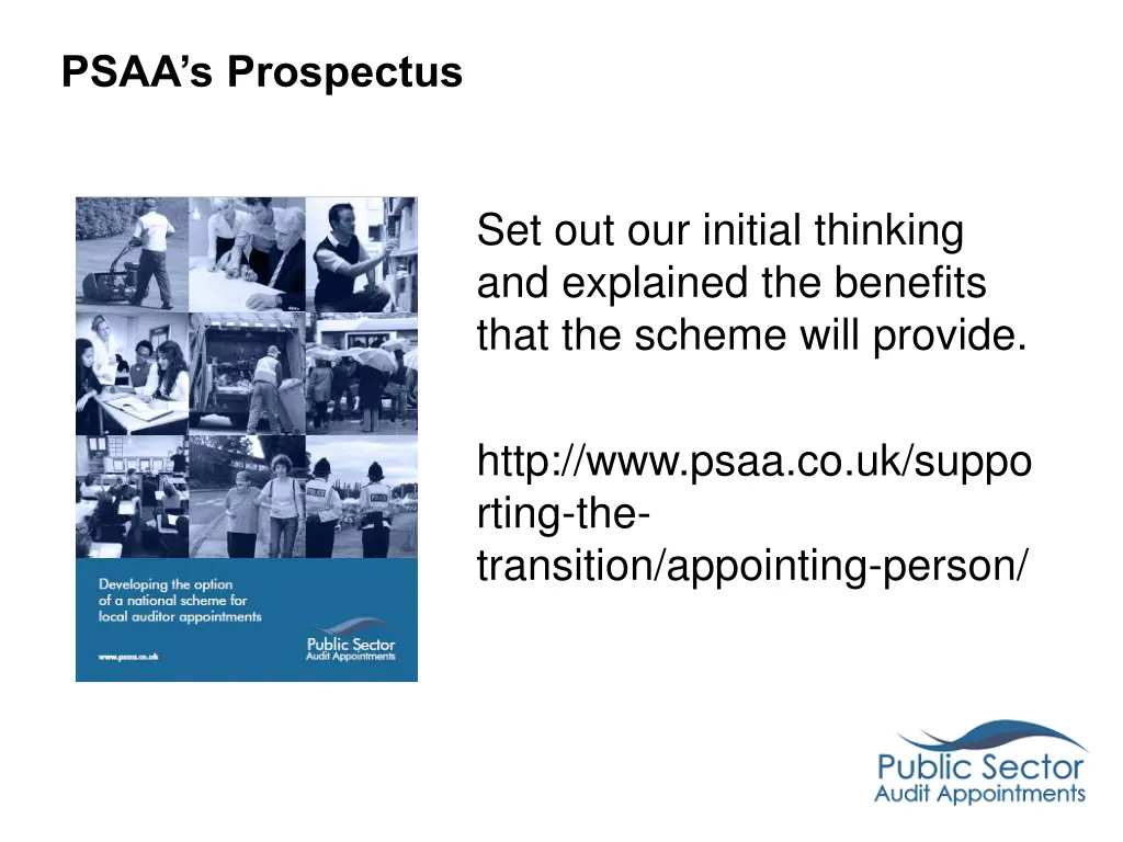 psaa s prospectus