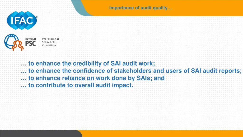 importance of audit quality