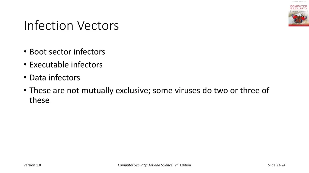 infection vectors