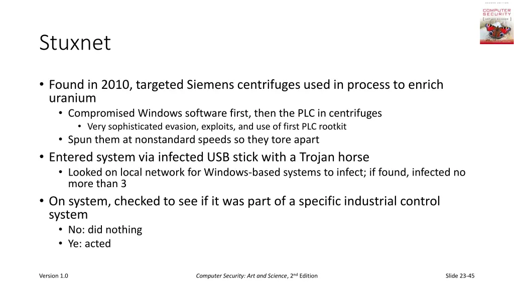 stuxnet