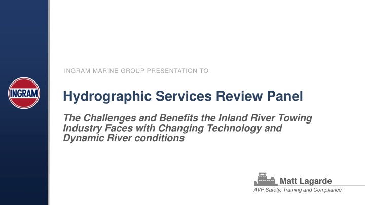 ingram marine group presentation to