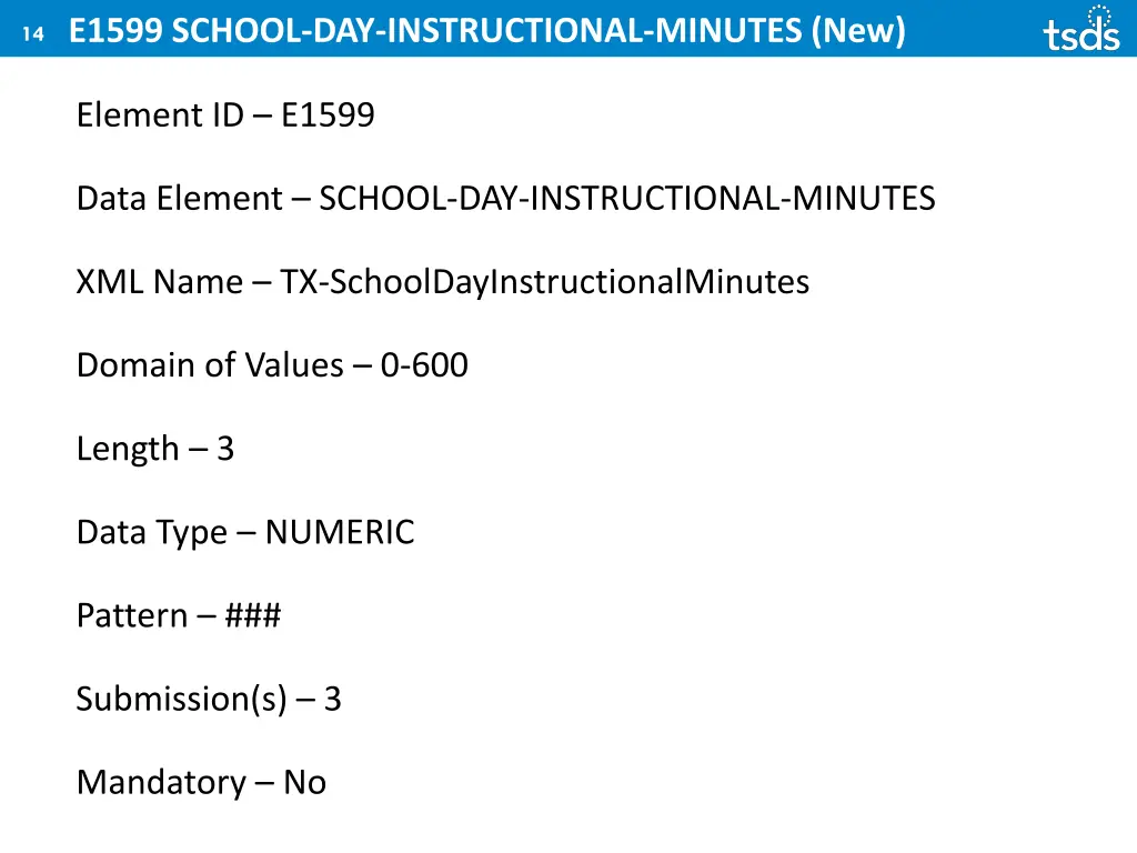 e1599 school day instructional minutes new 1