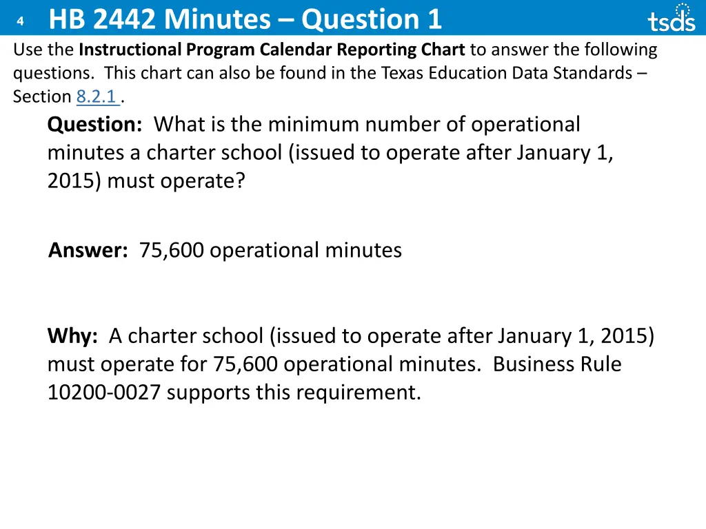 hb 2442 minutes question 1 use the instructional