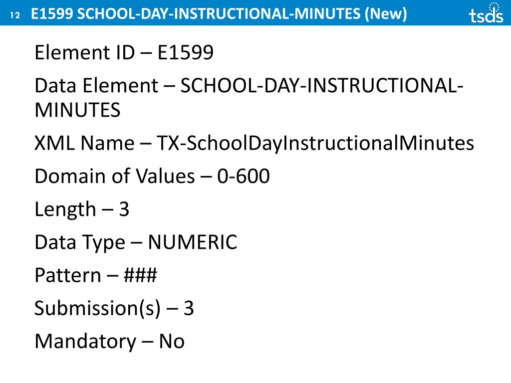 e1599 school day instructional minutes new 1