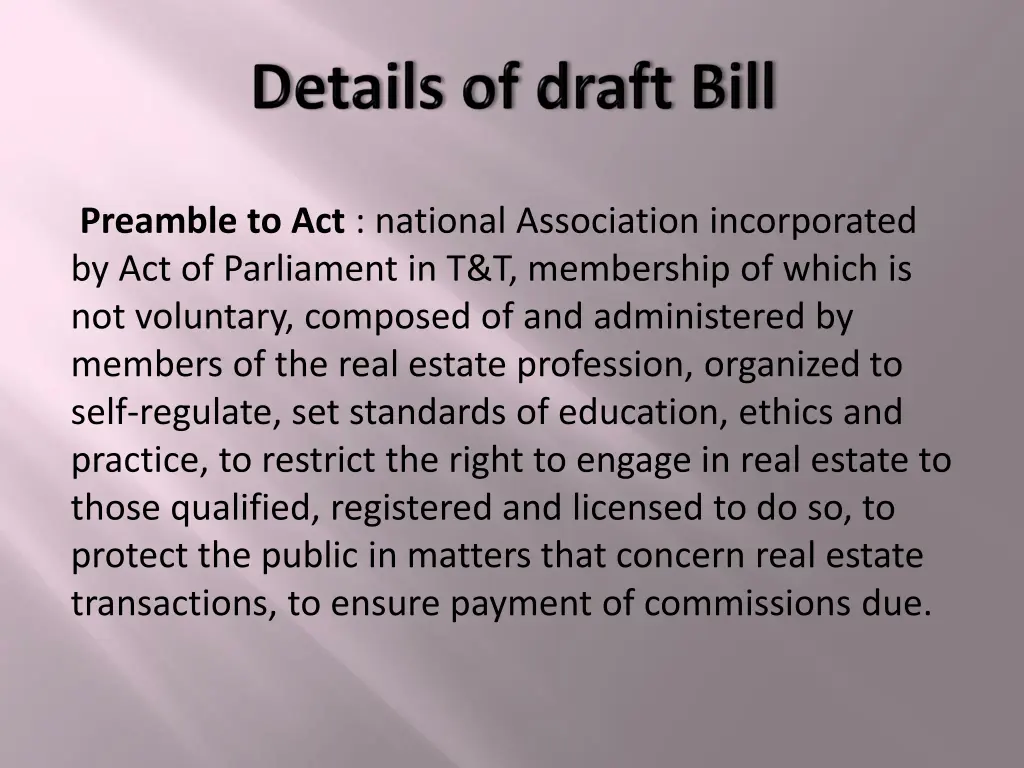 preamble to act national association incorporated