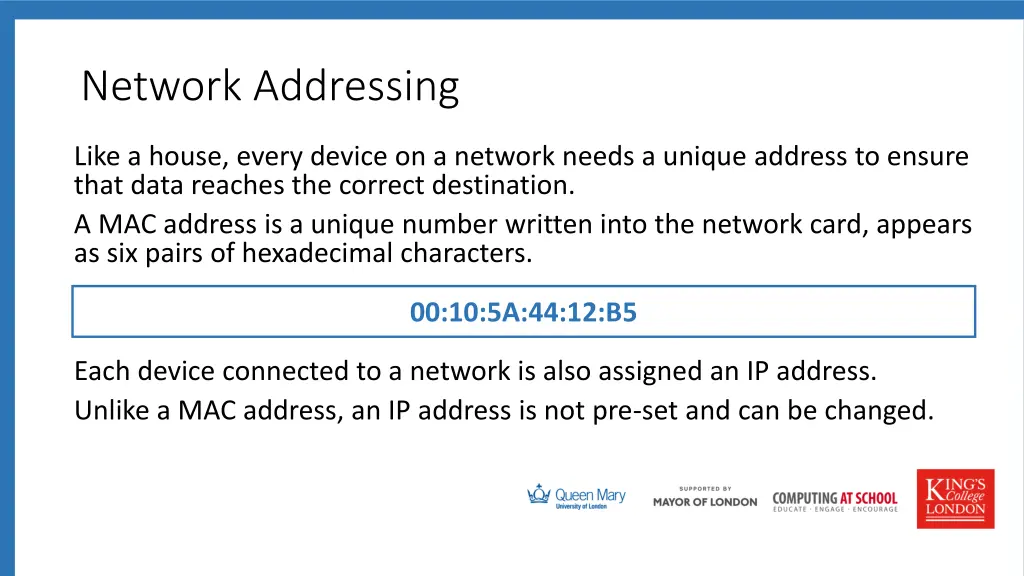 network addressing