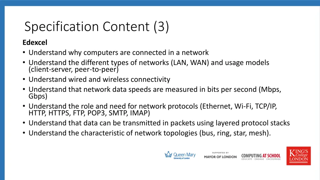 specification content 3