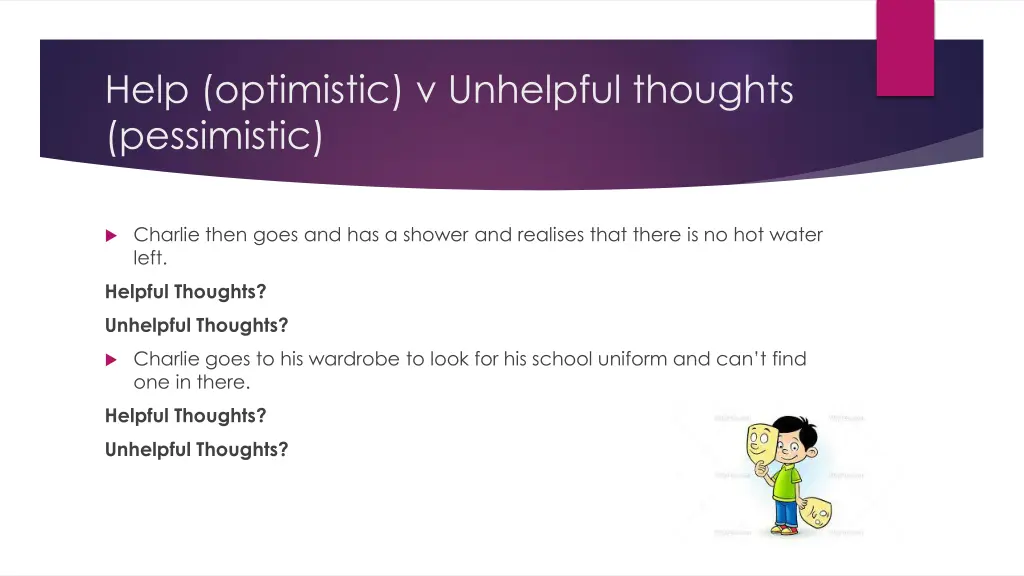 help optimistic v unhelpful thoughts pessimistic 1