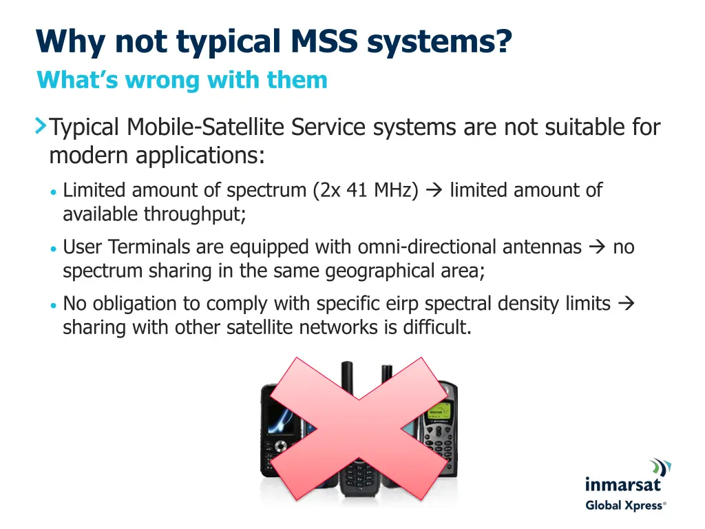 why not typical mss systems what s wrong with them