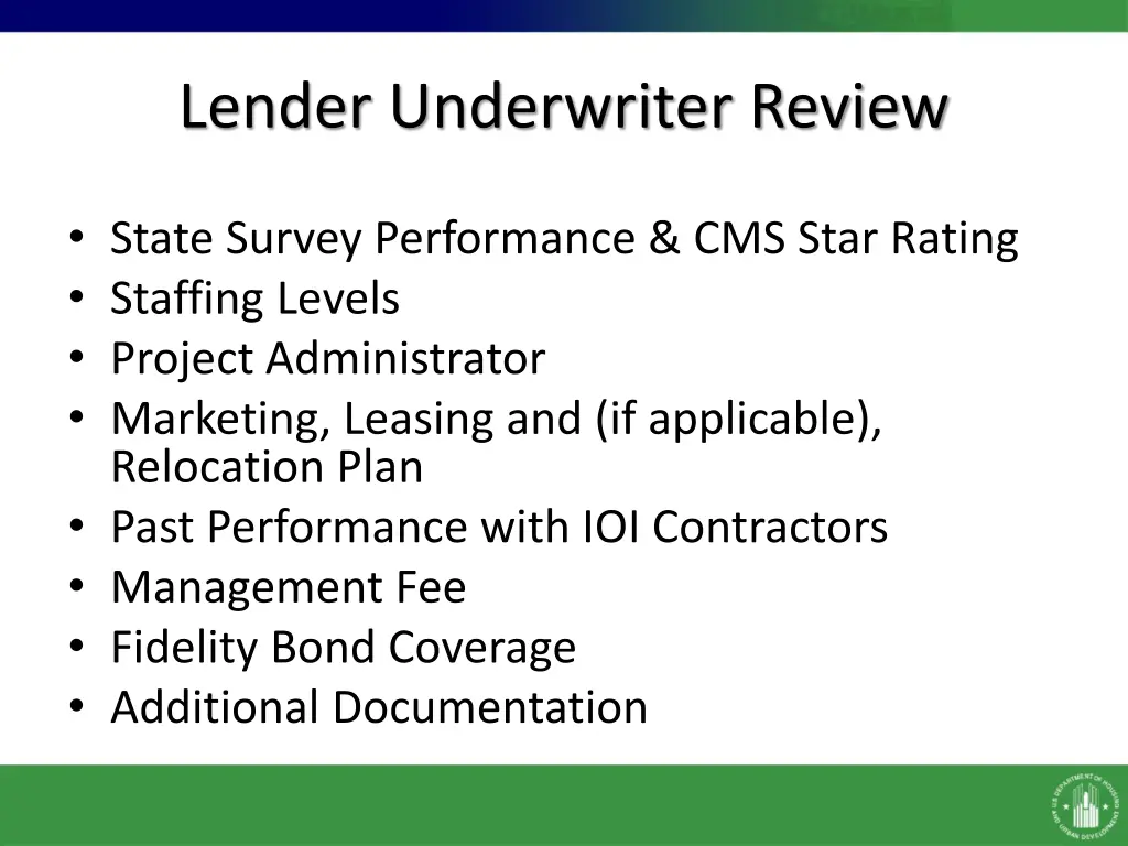 lender underwriter review 1