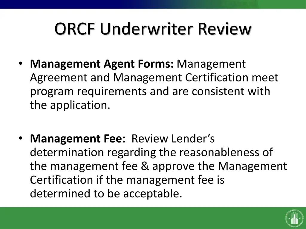 orcf underwriter review 1