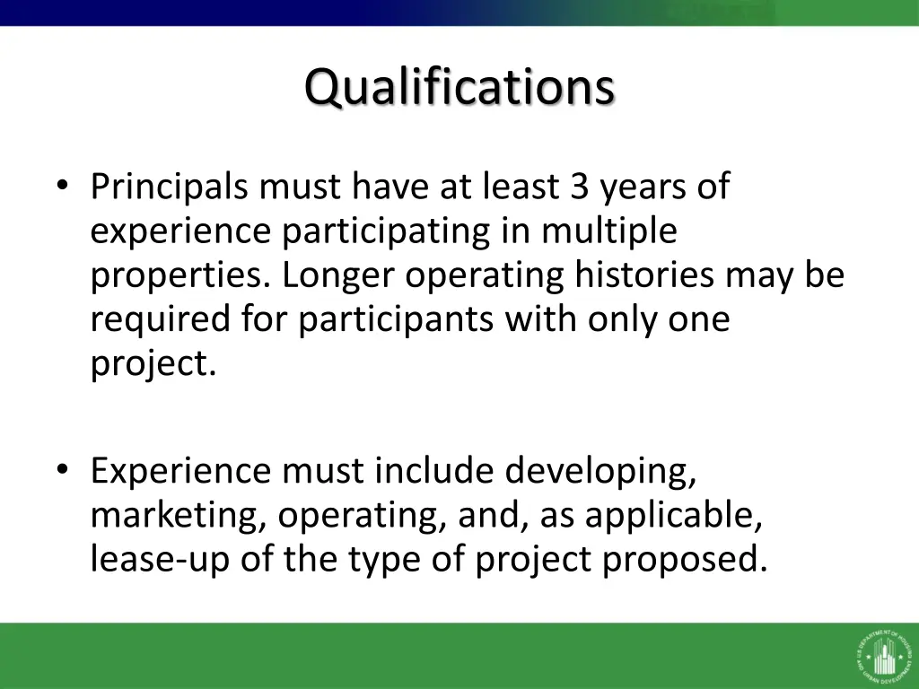 qualifications 2