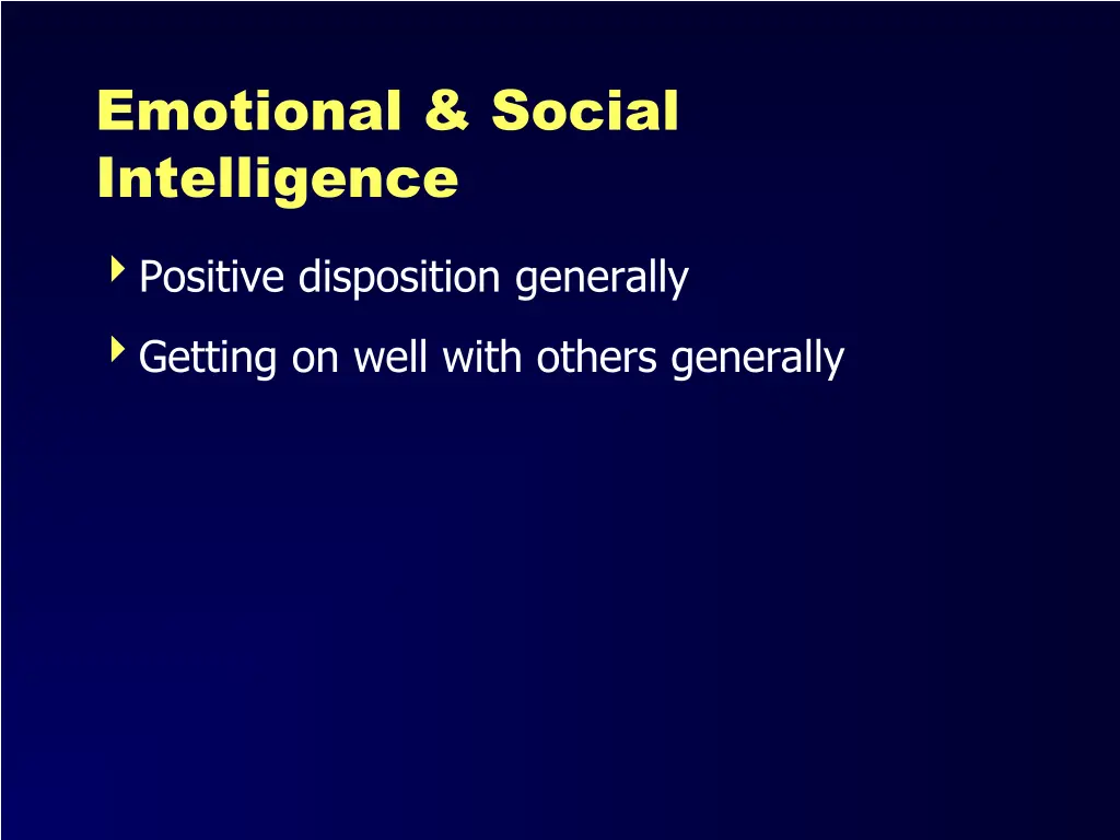 emotional social intelligence