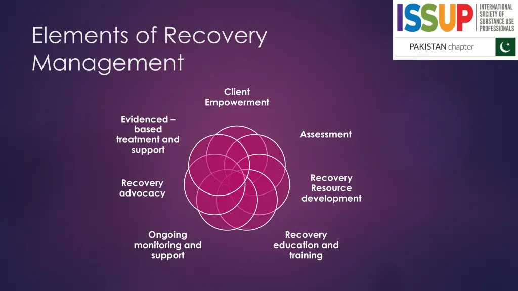 elements of recovery management