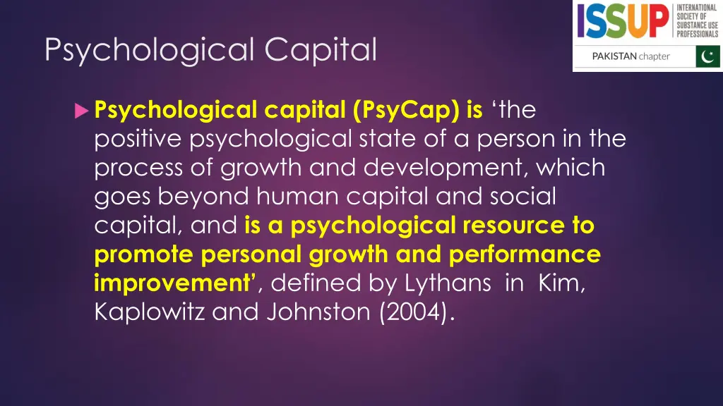 psychological capital