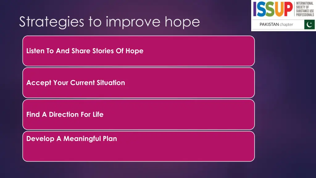 strategies to improve hope