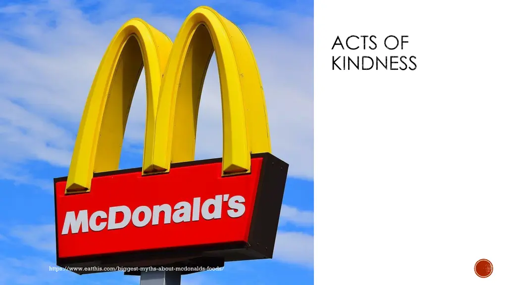 acts of kindness