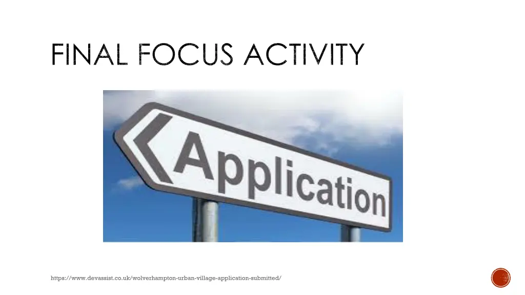 final focus activity