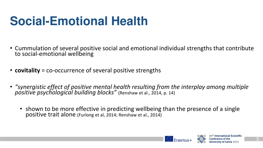 social emotional health